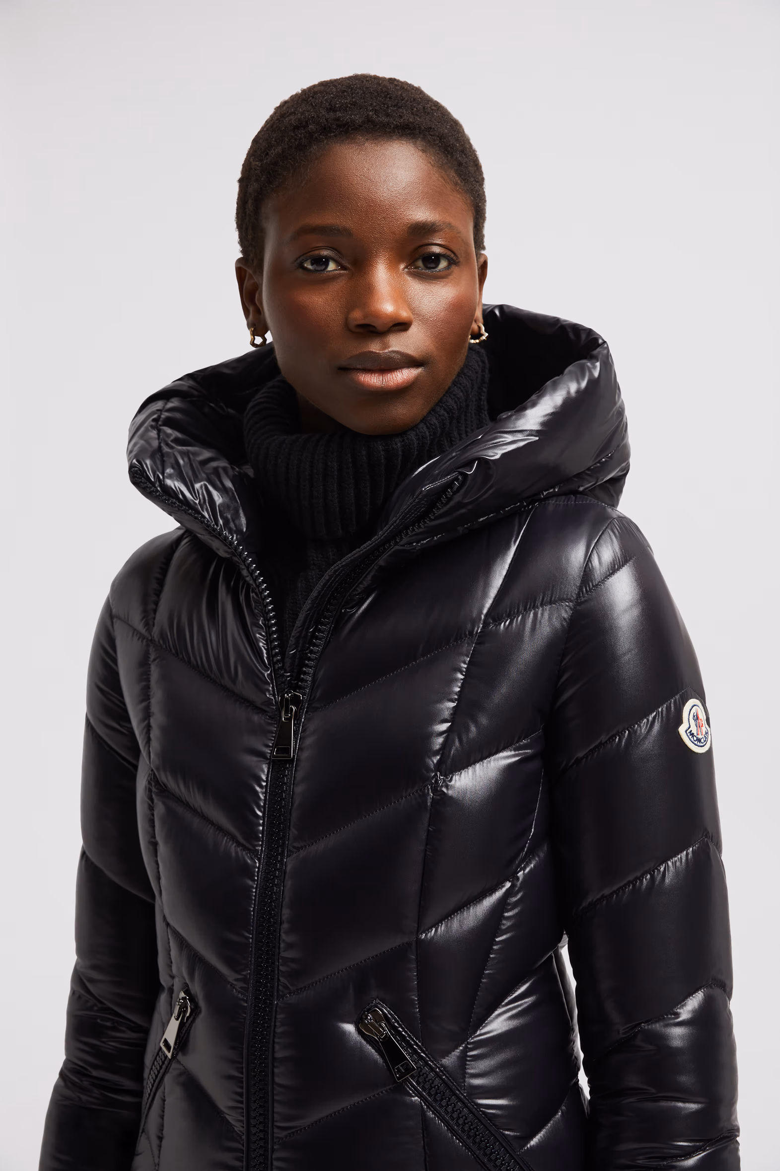 Plumífero largo Marus Mujer Negro Moncler 4